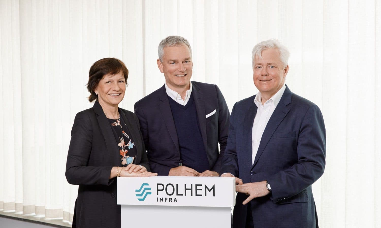 Bild på Kerstin Hessius vd AP3. Johan Magnusson vd AP1, Niklas Ekvall AP4